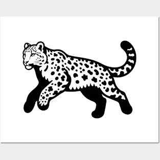 Snow Leopard Posters and Art